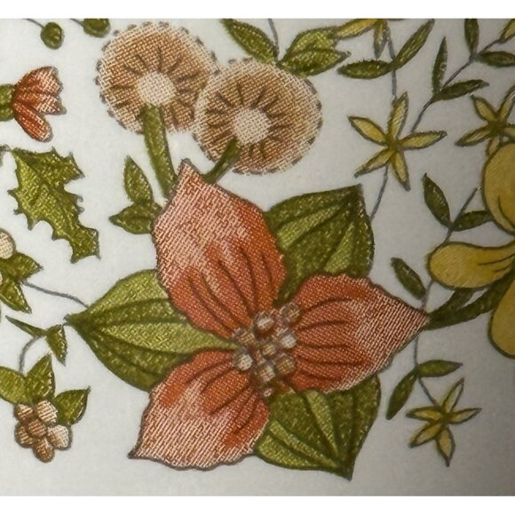 CORELLE CORNING INDIAN SUMMER COFFEE MUGS CUPS SET OF 4 Retired 1977 To 1986 - Picture 5 of 7